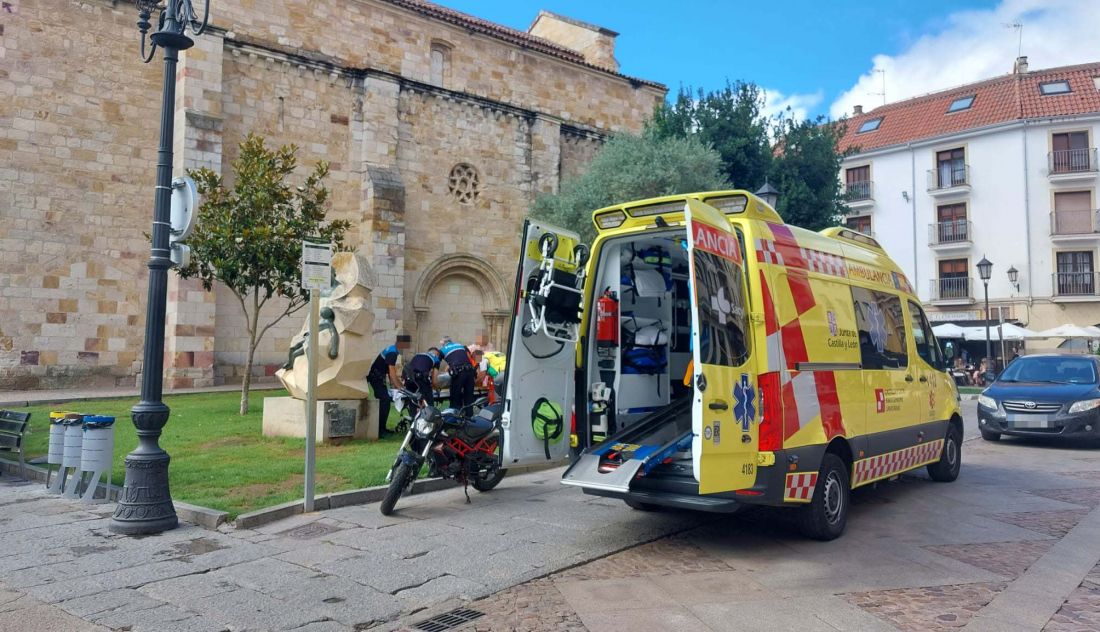 Los servicios de emergencia, movilizados por un incidente sanitario en el centro de Zamora