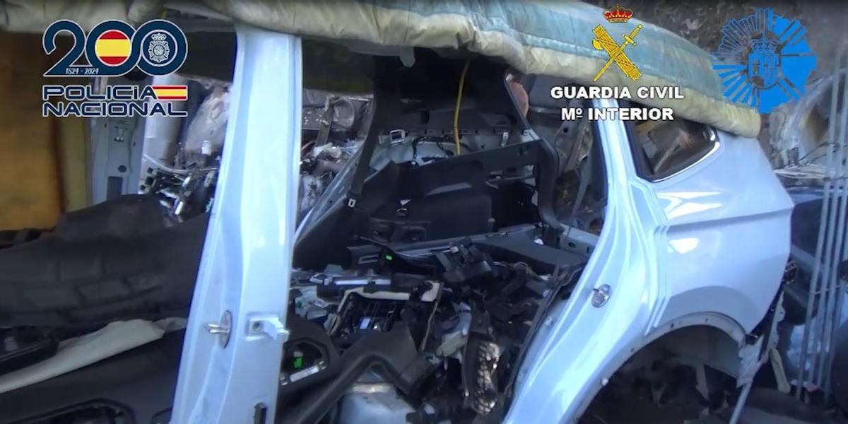 Cae una banda que robó más de 50 coches para venderlos por piezas