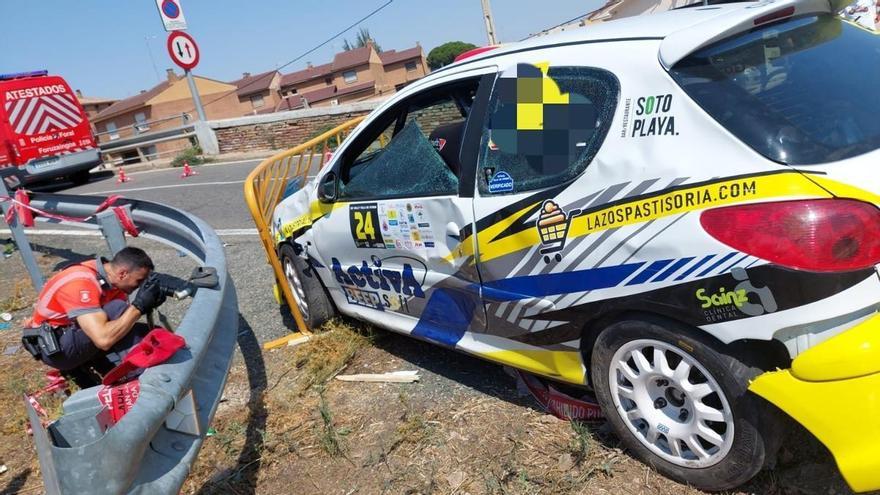 Varios heridos, entre ellos niños, en un atropello múltiple en un rally en Nafarroa