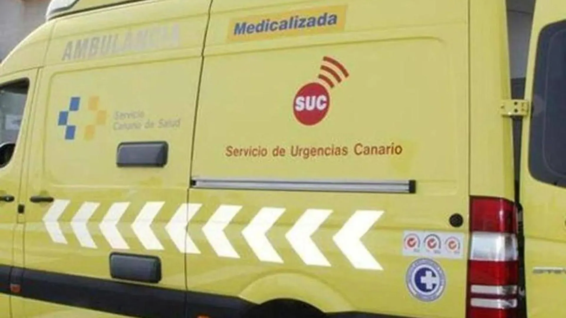 Ciclista extranjero en estado grave tras chocar contra un muro en Teguise, Lanzarote