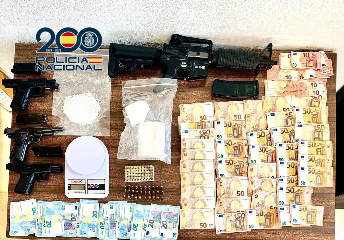 La Policía Nacional desmantela una vivienda en Alicante dedicada a la venta de cocaína