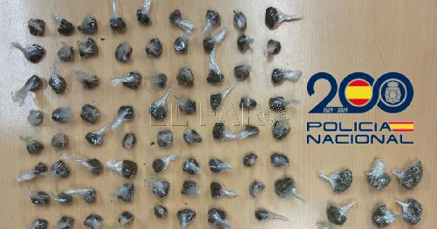 Detenido individuo que utilizaba un garaje para traficar hachís en Melilla