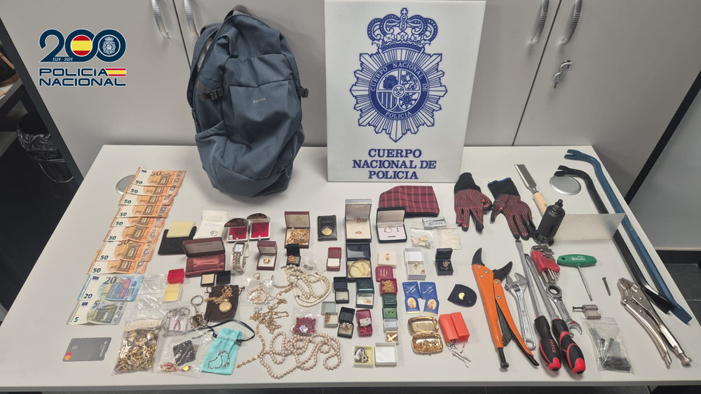 Detenidos «in fraganti» dos hombres por robo con fuerza en un domicilio de Cuenca