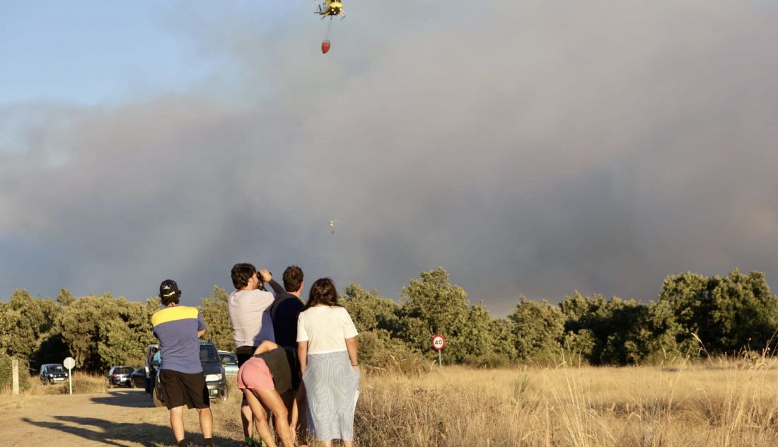 El incendio de Trabazos baja a nivel 0 tras desalojar a más de 200 vecinos de Sejas de Aliste
