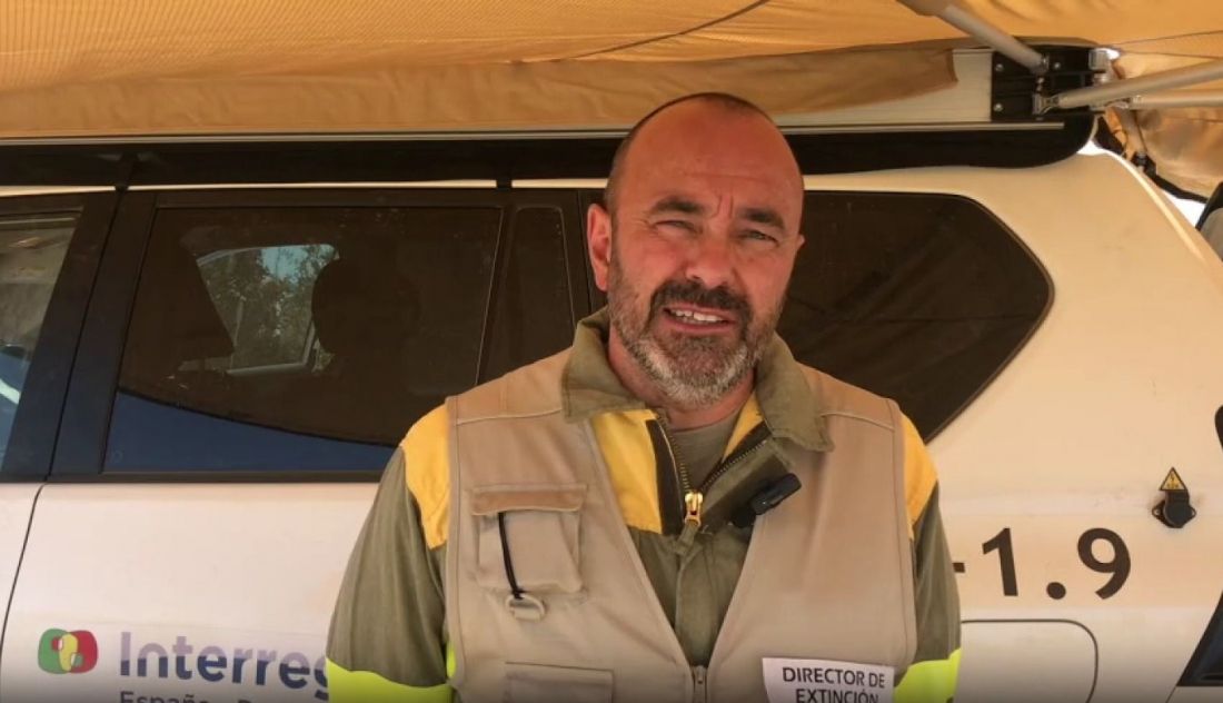 VÍDEO | El incendio de Alcañices espera darse por controlado esta tarde
