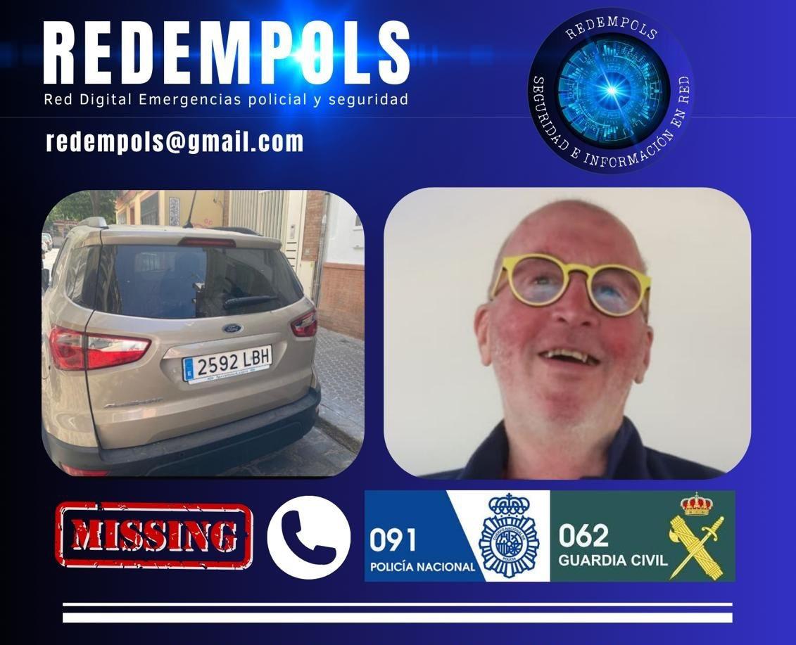 Cartel sobre la desaparición de James Gordon Lyman Lake. - REDEMPOLS