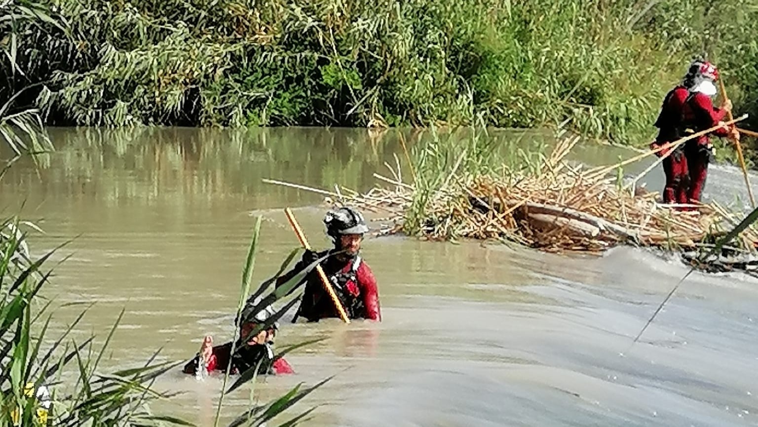 Encuentran sin vida el cuerpo del bañista desaparecido en el río Segura en Archena