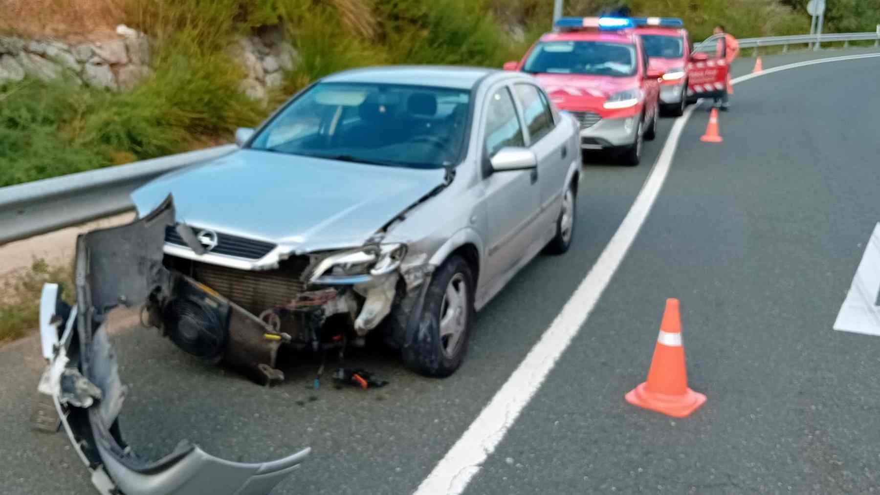 Huida, alcohol y drogas: El desafortunado encuentro en el punto de control de alcoholemia en Noáin