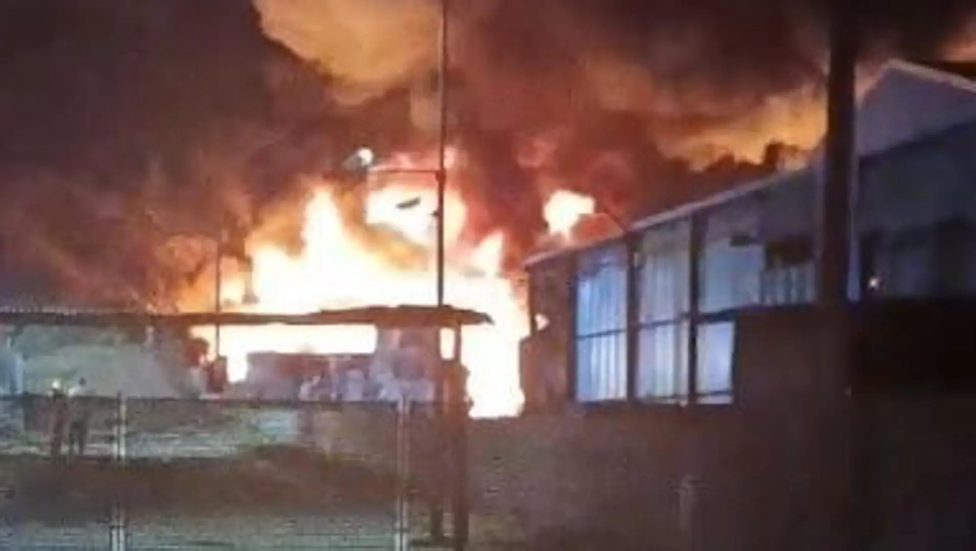 Así ha sido el incendio de Recirsa