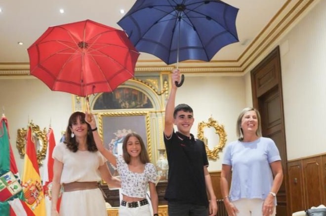 ¡A los Celedones Txikis no les regalan nada¡ ¡Ni el paraguas!