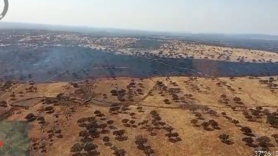 Buenas noticias: extinguidos los incendios de Villanueva de los Castillejos y Niebla declarados este viernes