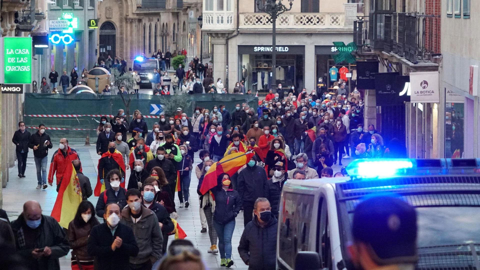 La Ley Mordaza 'recauda' en ocho años 14 millones en Salamanca, la mayoría por drogas