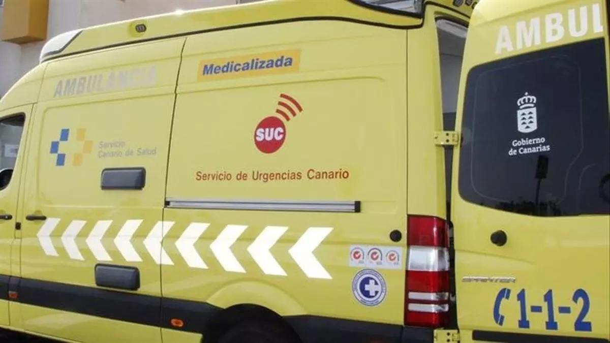 Imagen de archivo de una ambulancia medicalizada del SUC.
