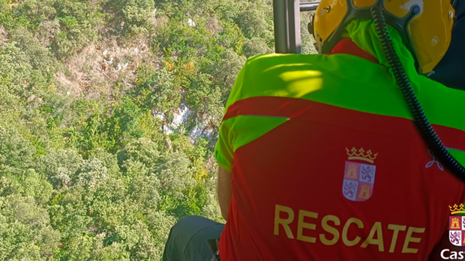 Auxilian a una joven en el monte El Campanario de Burgos