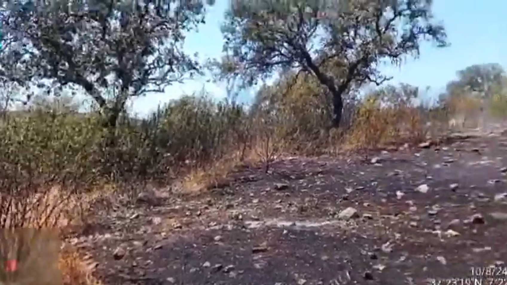 Controlado el incendio de San Silvestre de Guzmán: los efectivos se centran en su remate y liquidación
