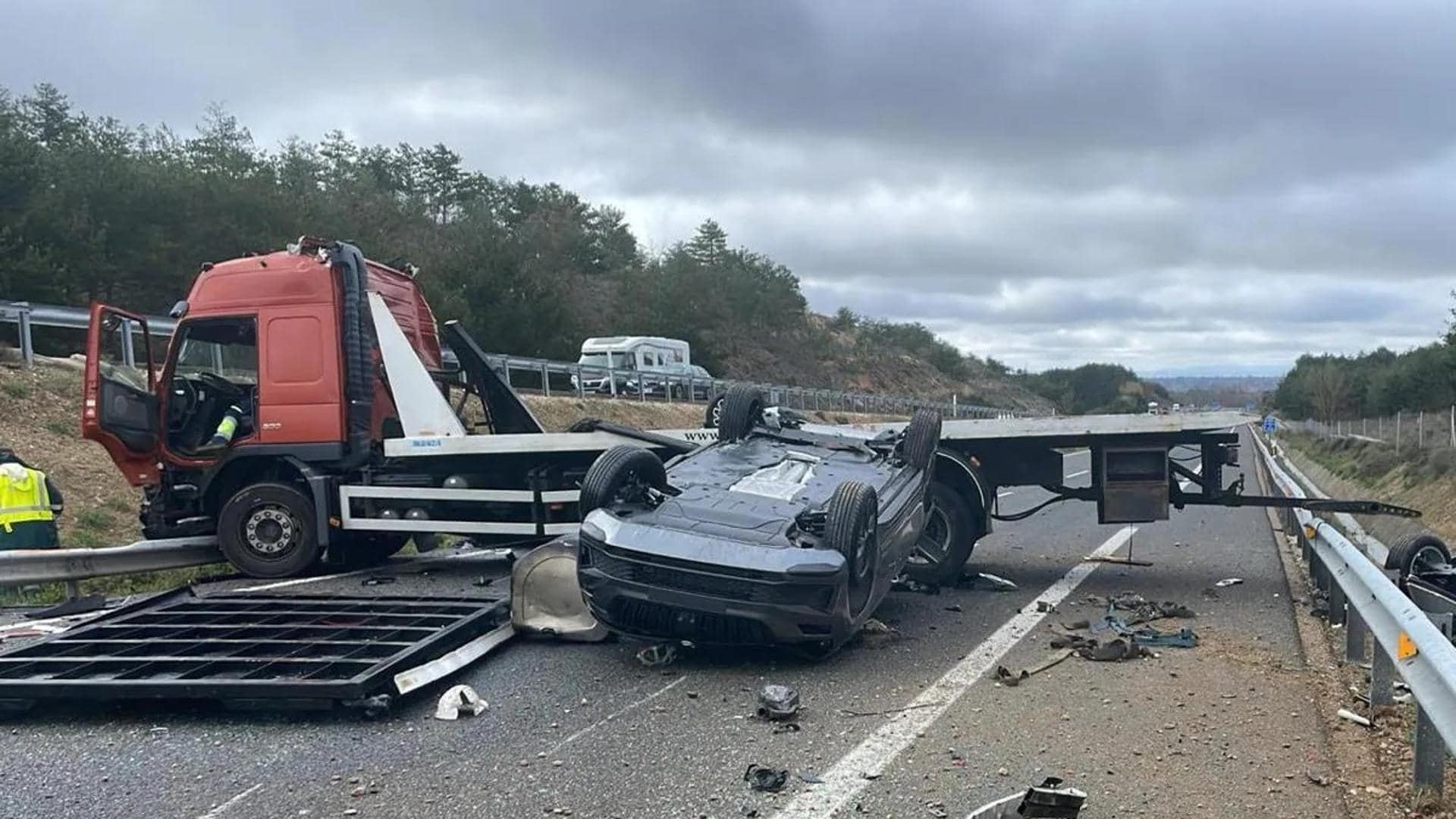 Registrados ocho heridos leves en seis accidentes en la operación '15 de agosto'