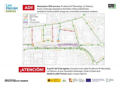 Nuevos cortes de tráfico en Los Herrán