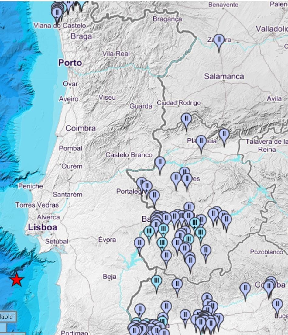 Terremoto de magnitud 5,5 sacude el Pacífico al sur de Lisboa y se siente en varios puntos de España, incluida Zamora