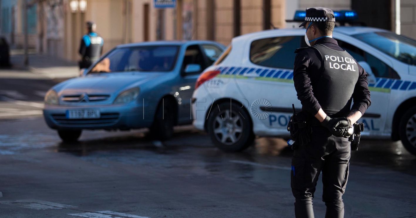 La Policía Local detiene a una persona con una orden de prohibición de entrada en España