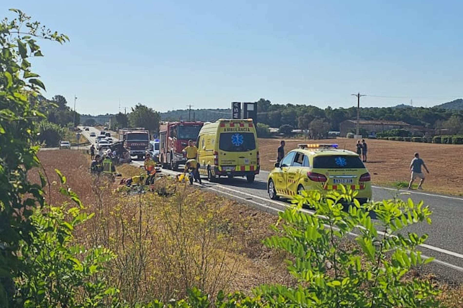 🔴 Tres motoristas pierden la vida en accidentes mortales en las carreteras catalanas