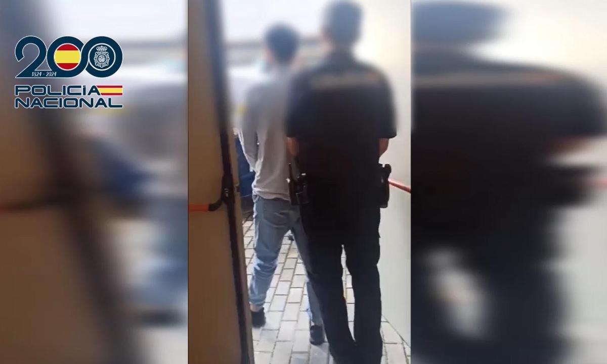 Vídeo: Peligroso fugitivo finalmente capturado en Cáceres tras intensa persecución policial