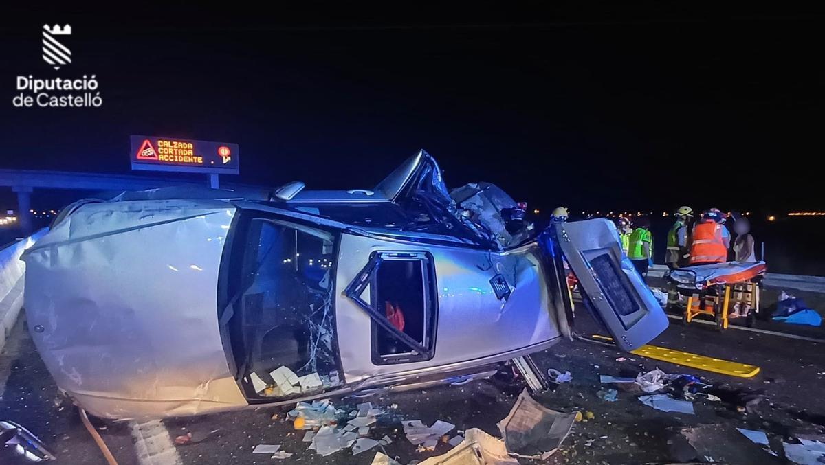Accidente de tráfico mortal en Castellón
