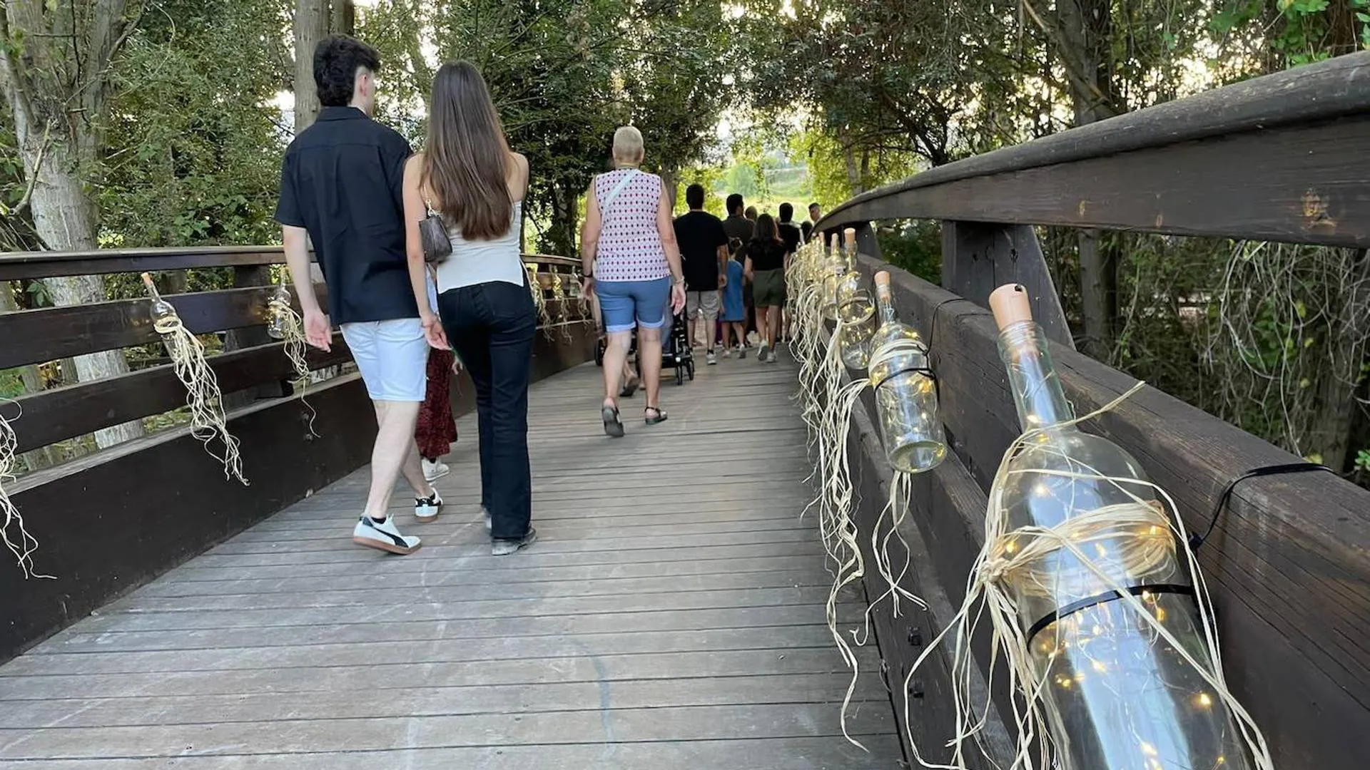 Un herido por arma blanca en la Feria de Vinos de Albelda de Iregua