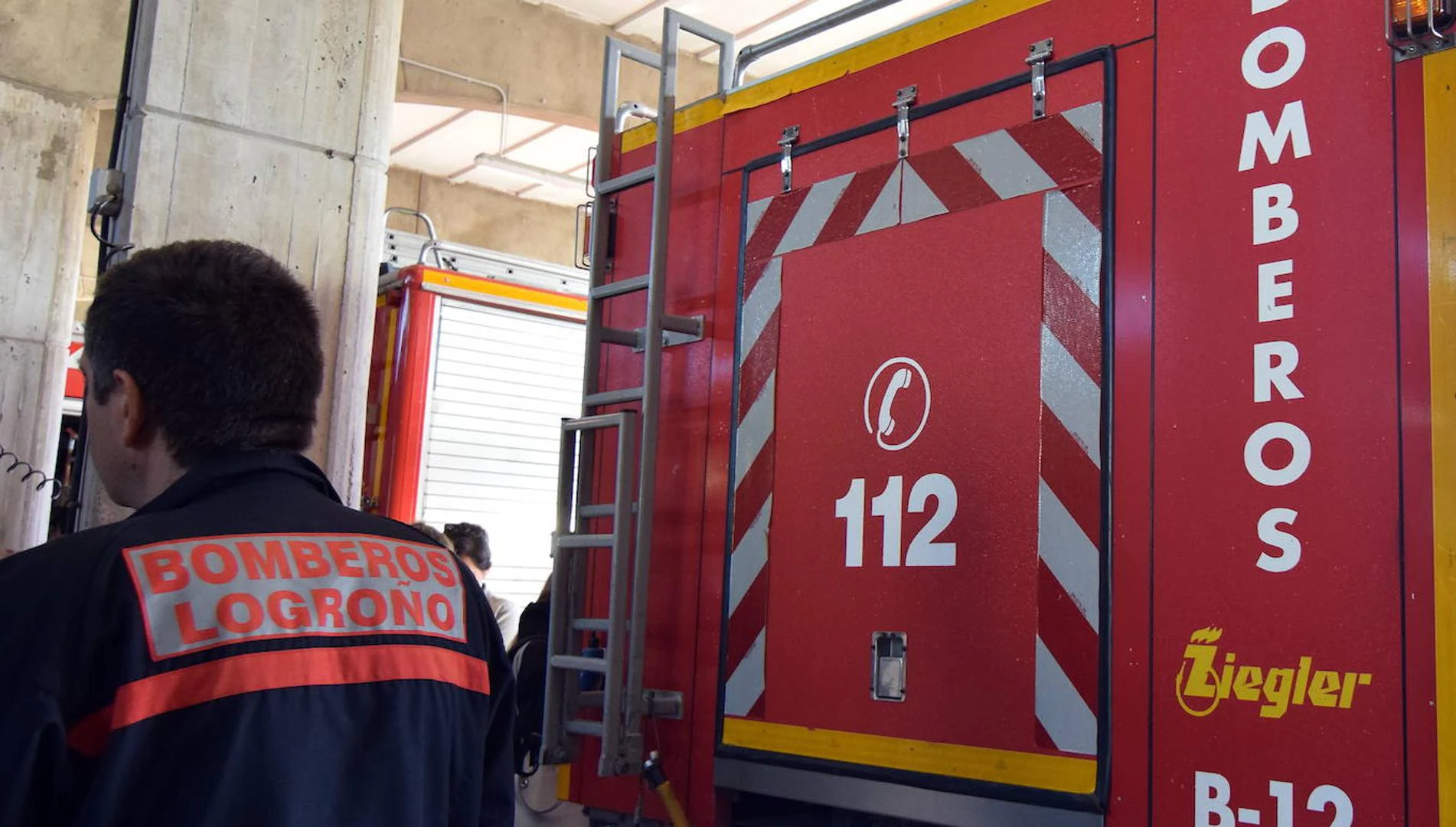 Arde un vehículo en la N-111, en el término de Nestares