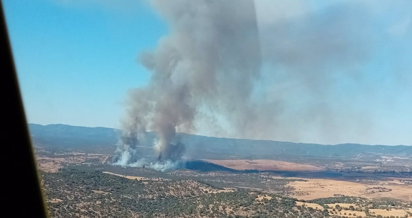 Once medios aéreos y otros terrestres logran estabilizar el incendio de El Cerro