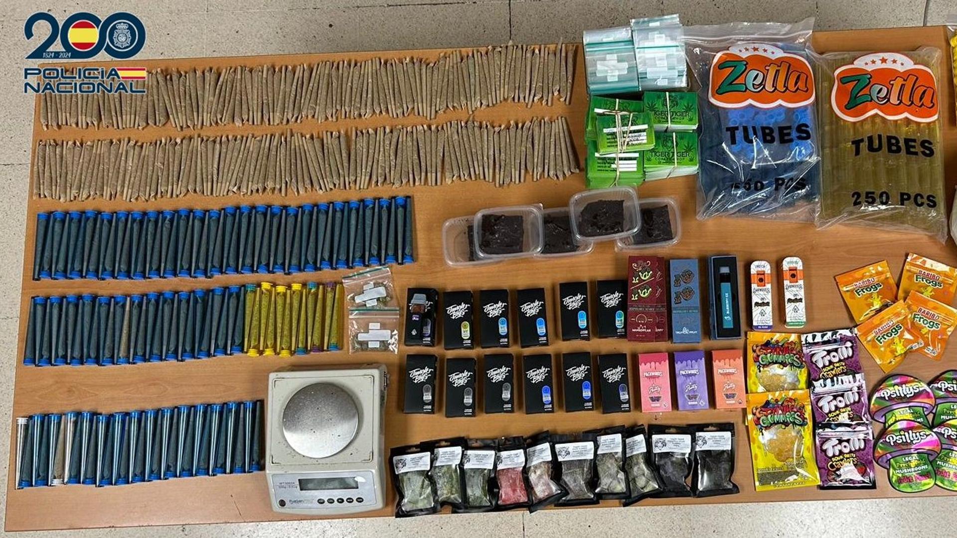 Dos detenidos por vender droga en un supuesto club cannábico en el sur de Tenerife