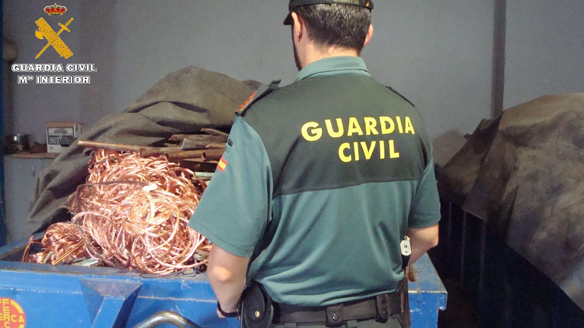 Desmantelado un grupo criminal que robó cable de cobre en cuatro municipios de Salamanca