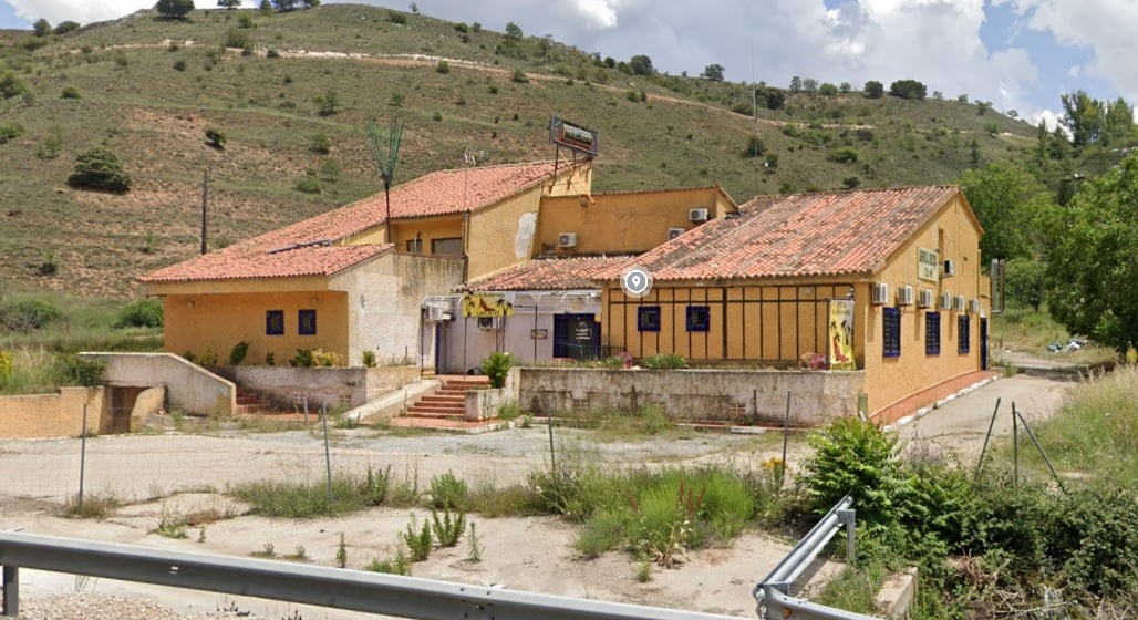 Exterior del antiguo club