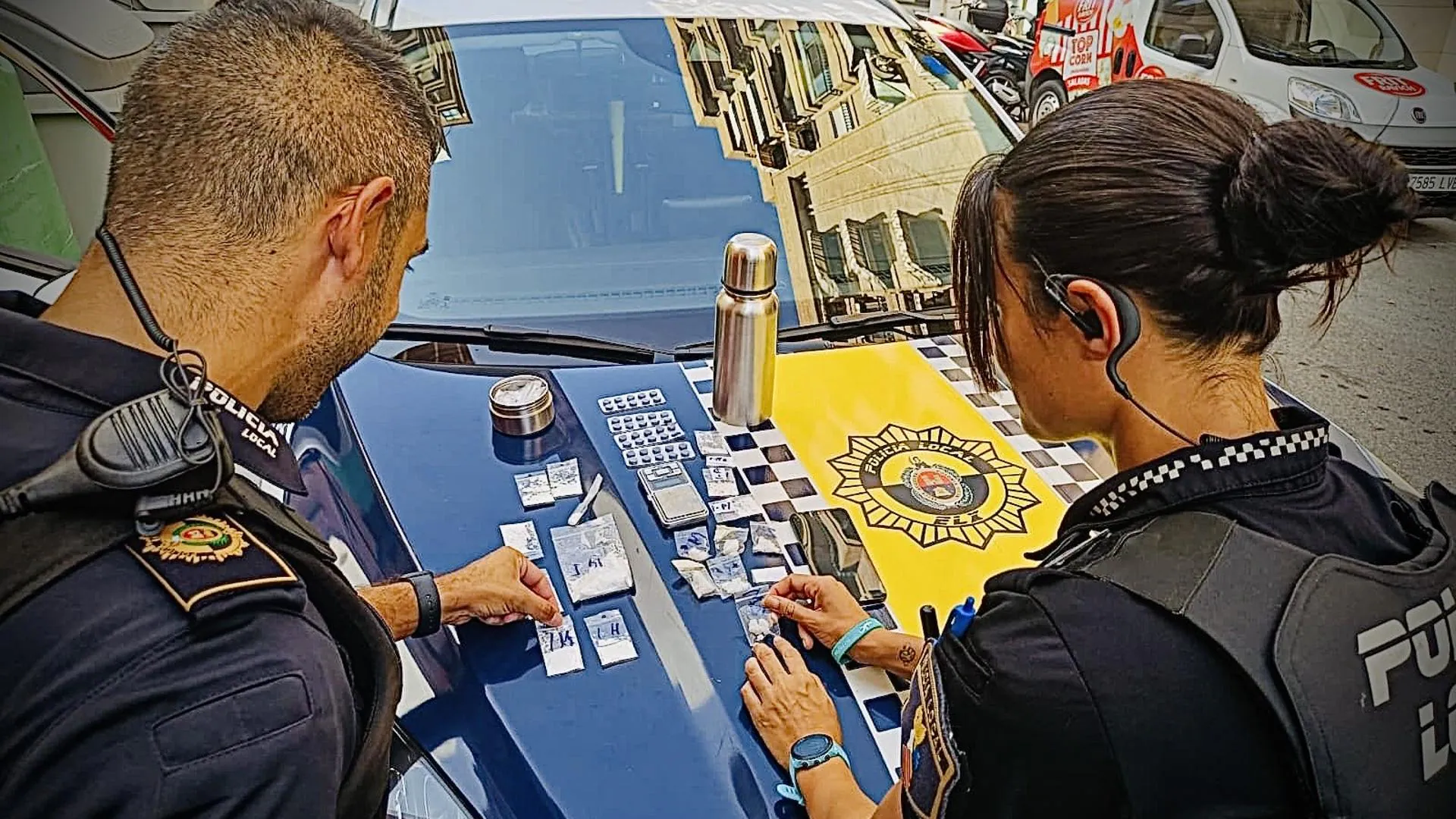 Capturado un conductor en Elche con drogas y viagra en un control de tráfico