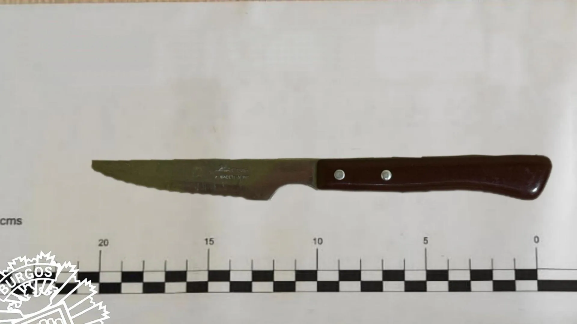 Detenido en Burgos un menor por amenazar con un cuchillo a su hermano durante una pelea