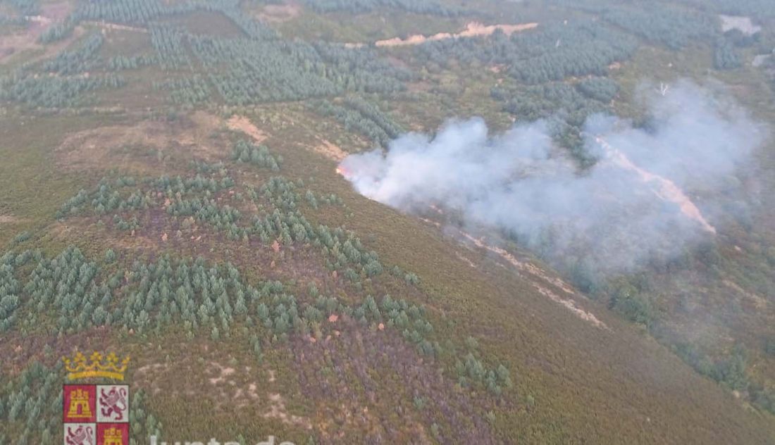 Activos dos incendios este viernes en Zamora