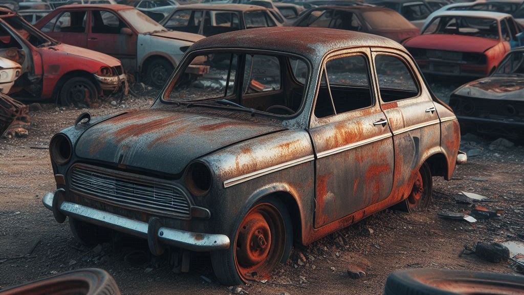 Vitoria retira 5 coches de la calle para su destrucción