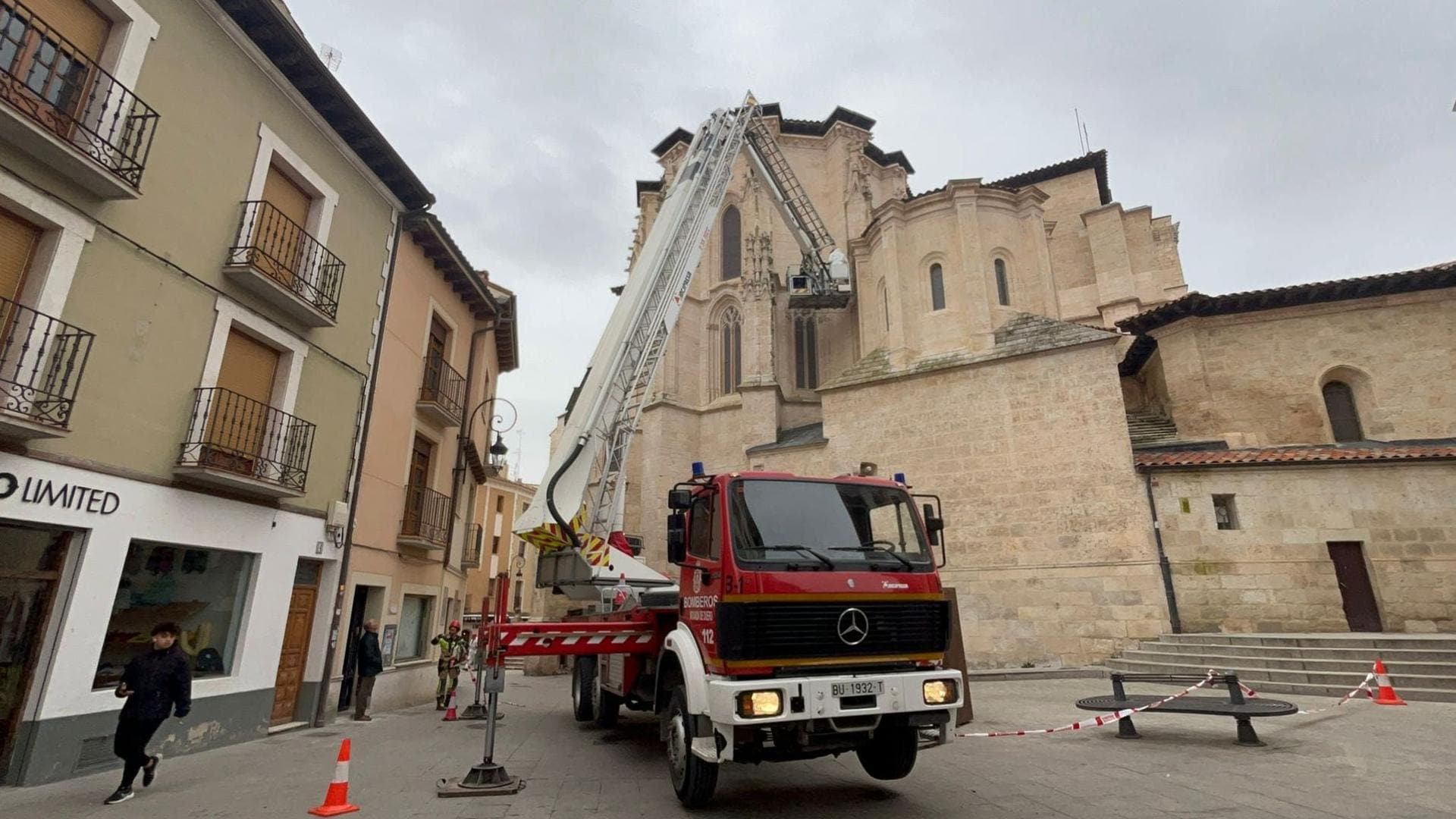 El retén de bomberos de Aranda se ha activado una docena de veces en menos de un mes