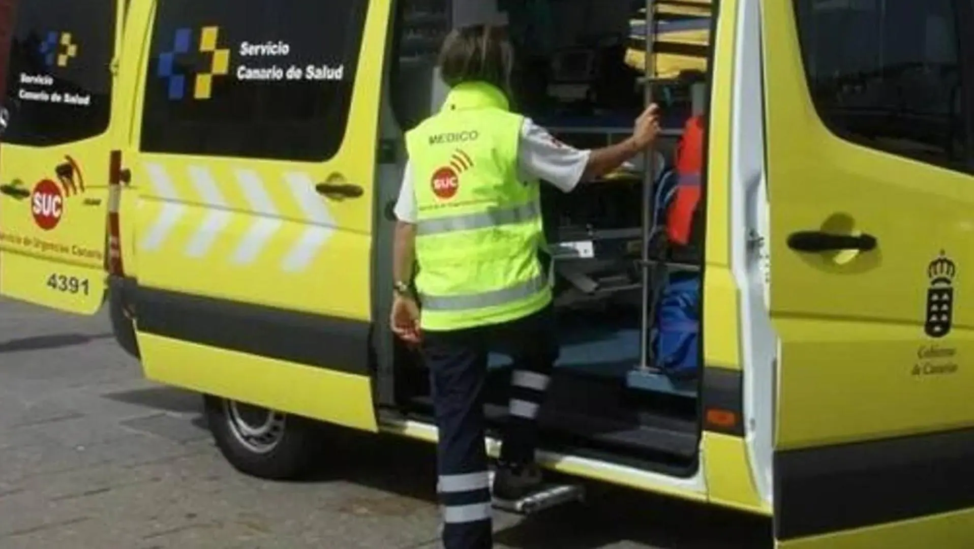 Un motorista fallece tras caer de su moto y sufrir graves heridas en la Circunvalación de la capital grancanaria
