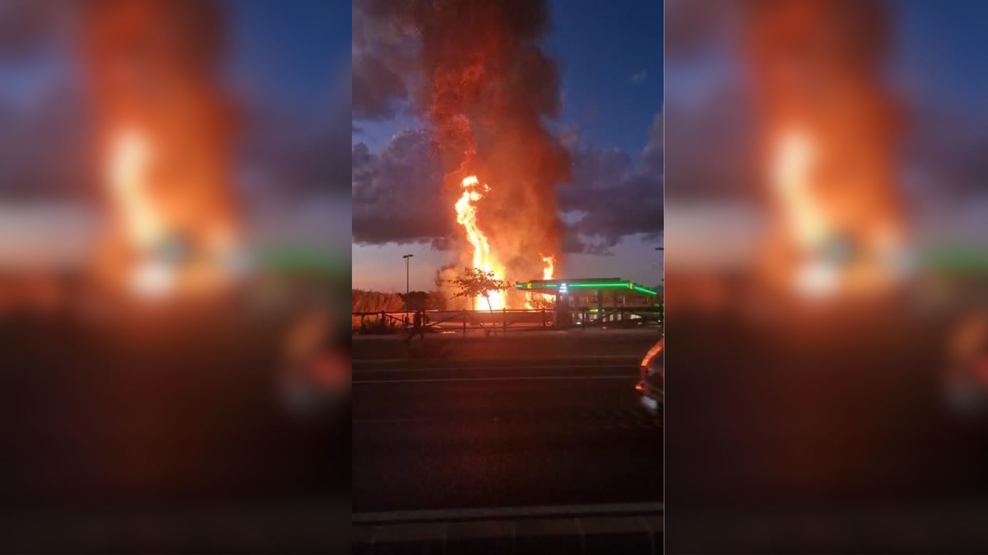 Incendio en Murcia amenaza una gasolinera cercana: servicios de emergencia en alerta