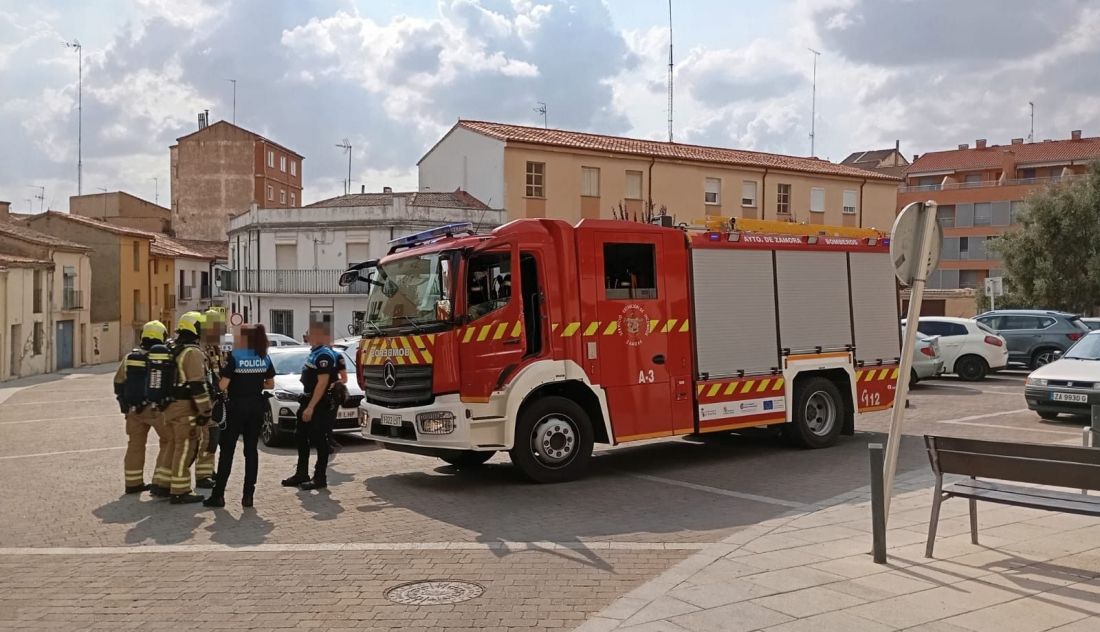 Alarma en Zamora capital por la presencia de humo en una vivienda