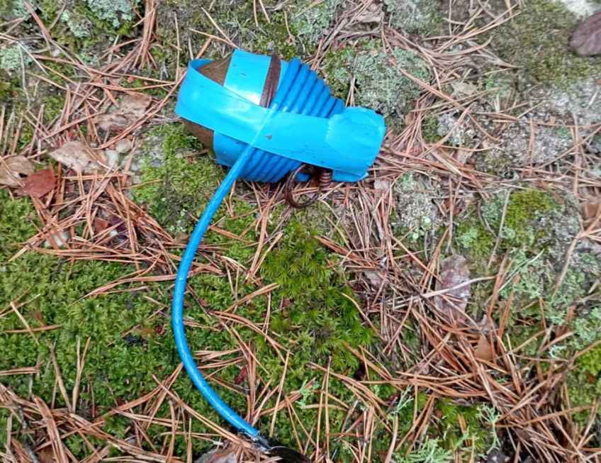 La Guardia Civil detona una granada de mano localizada en Castroviejo