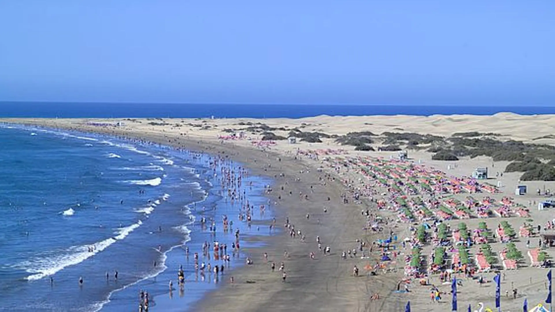 Muere ahogada una bañista de 67 años en Playa del Inglés, Gran Canaria