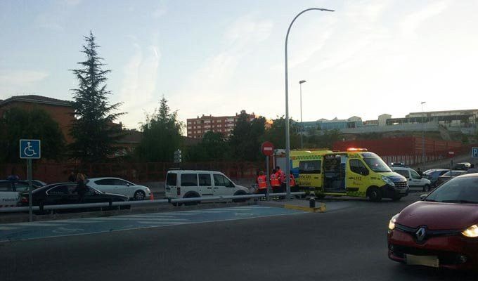 Mujer de 46 años resulta herida tras ser arrollada por un turismo en Zamora capital