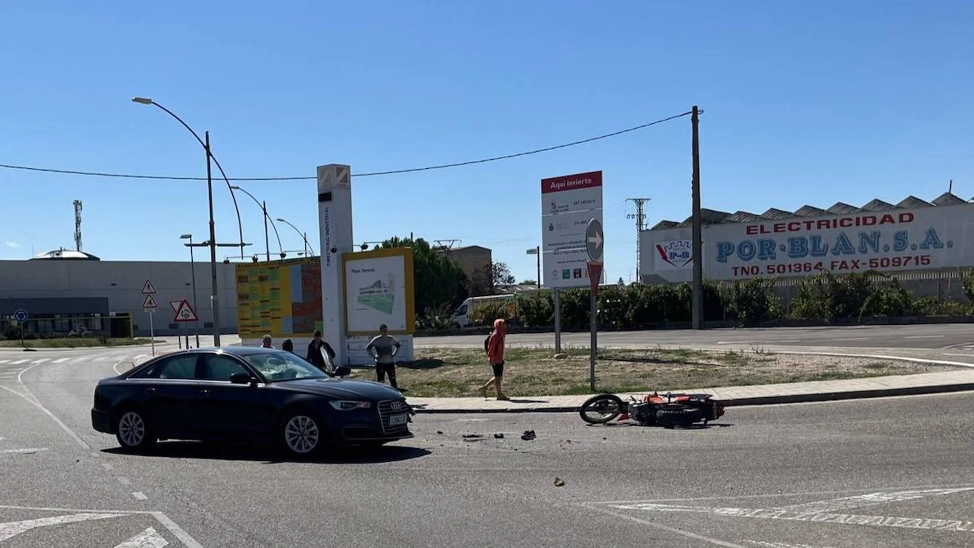 Las fiestas de Aranda se saldan con siete accidentes de tráfico