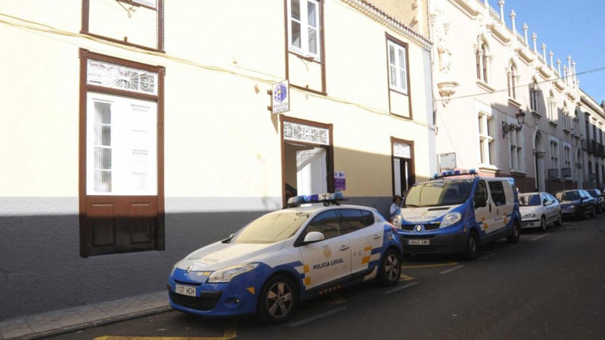 Sede de la Policía Local de La Laguna, en el casco histórico.