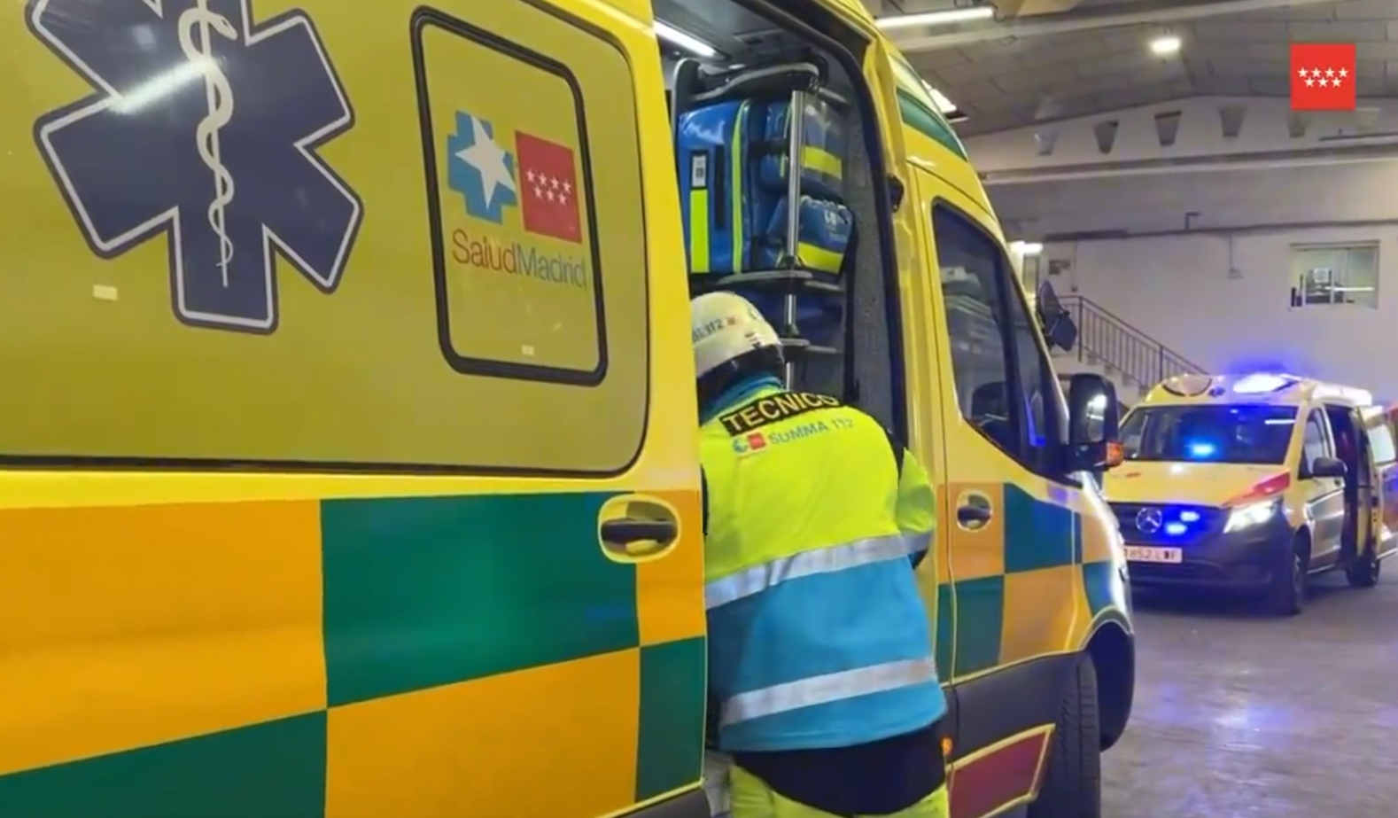 Muere un trabajador en Fuenlabrada al caer 12 metros desde un tejado