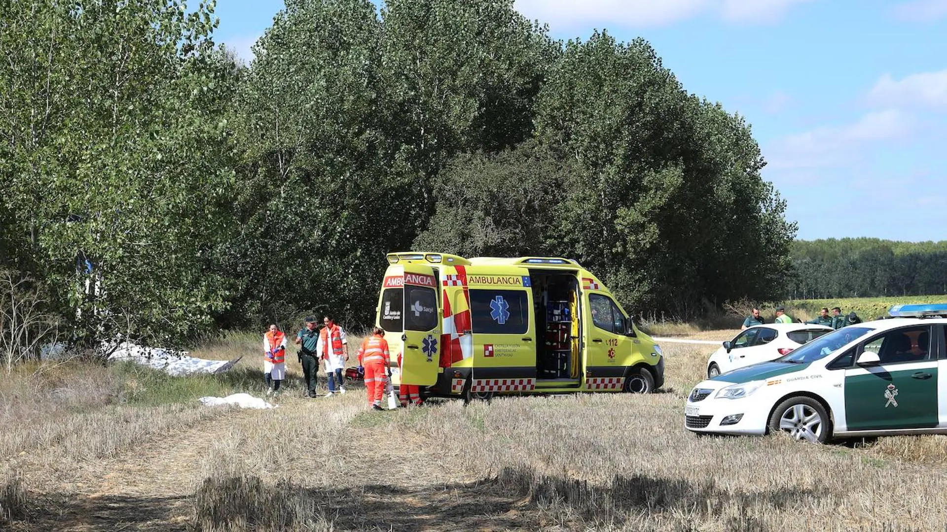 Tragedia en Burgos: Impactantes imágenes del fatal accidente de una avioneta tras despegar