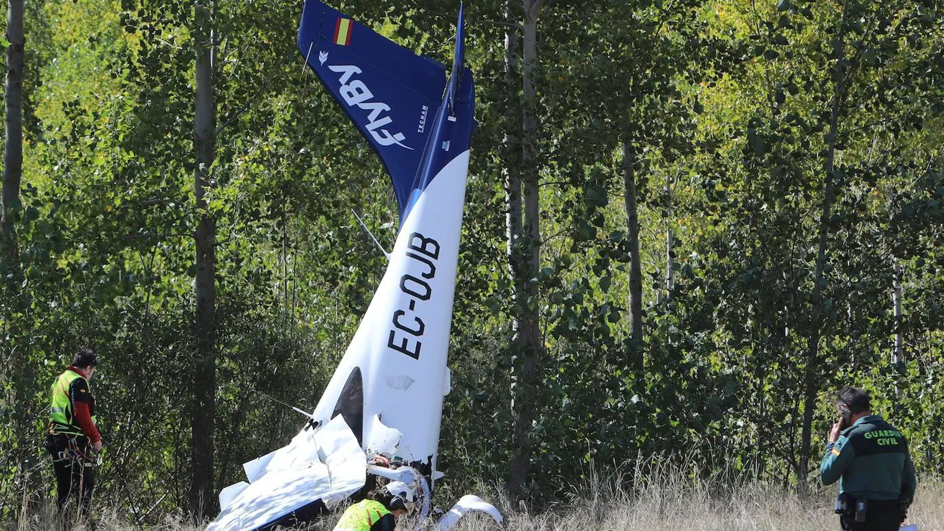 Burgos suma catorce accidentes aéreos en diez años con un herido en globo aerostático