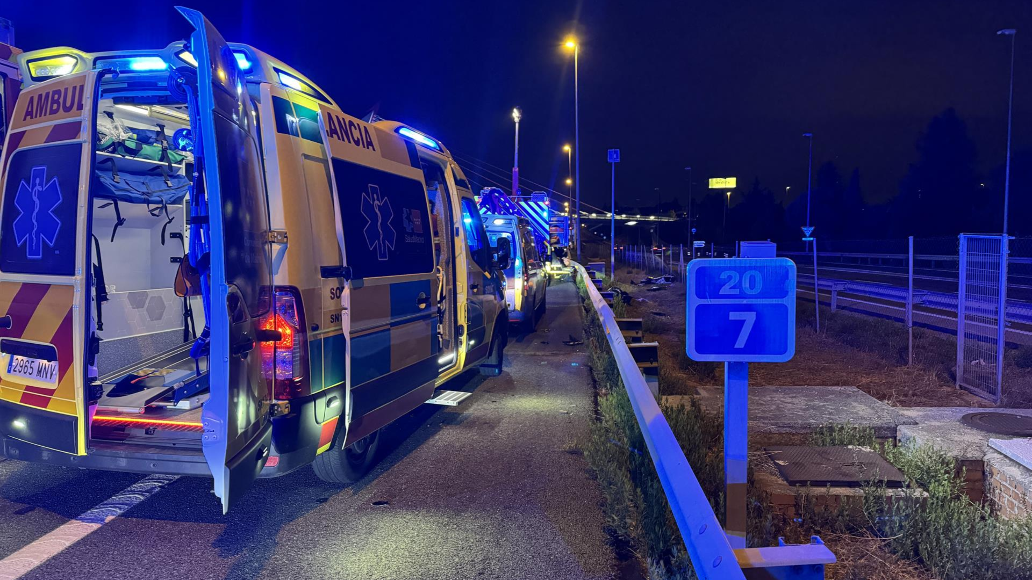 Un conductor kamikaze provoca un accidente que deja tres muertos en Las Rozas (Madrid)