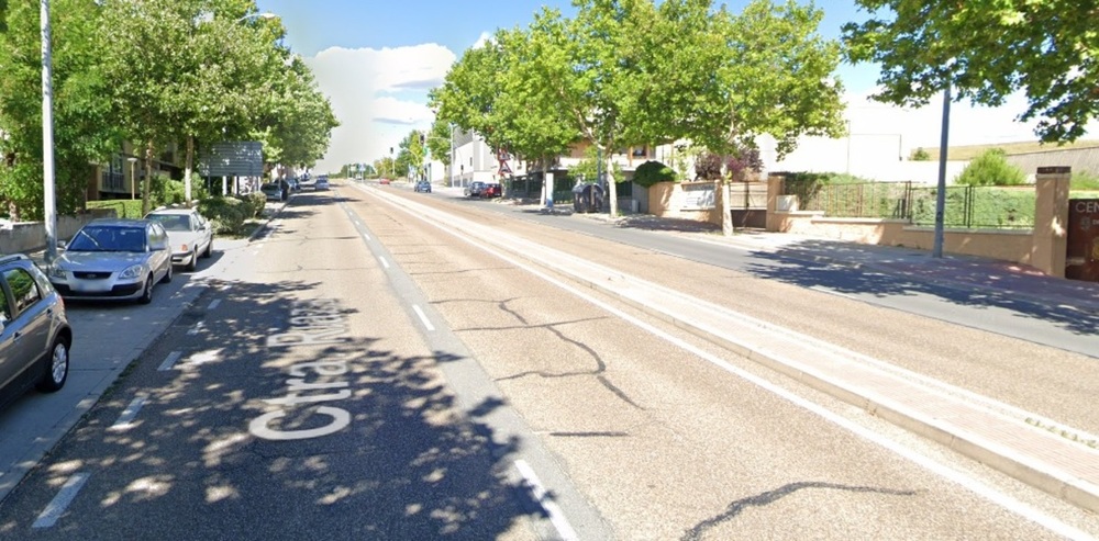 Un herido en un accidente de trñafico en la Carretera de Riaza